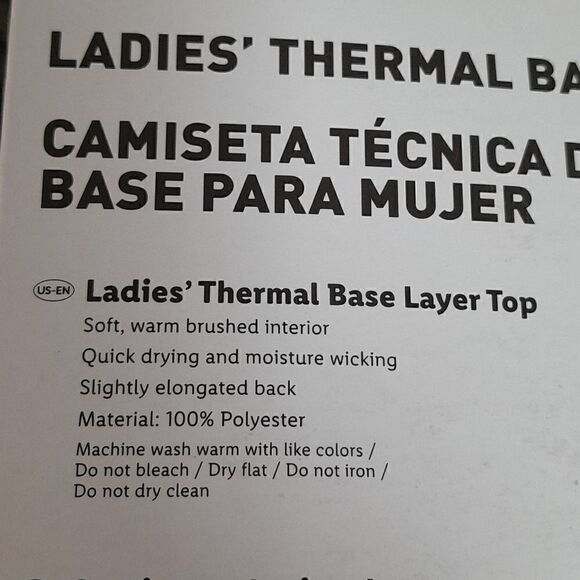 CuddlDuds Wannabee...Esmara Base Layer Top...New....Size XL (16-18) - Picture 2 of 6